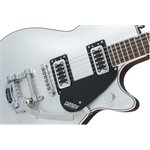 GRETSCH - G5230T ELECTROMATIC® JET™ FT SINGLE-CUT WITH BIGSBY, Touche en noyer noir - Airline Silver