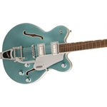 GRETSCH - G5622T-140 Electromatic® 140th Double Platinum Center Block with Bigsby®, Laurel Fingerboard - Two-Tone Stone Platinum / Pearl Platinum