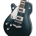 GRETSCH - G5220LH Electromatic® Jet™ BT Single-Cut with V-Stoptail, Laurel Fingerboard - Left-Handed - Jade Grey Metallic