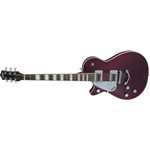 GRESTCH - G5220LH Electromatic® Jet™ BT Single-Cut with V-Stoptail, Laurel Fingerboard - Left-Handed - Dark Cherry Metallic