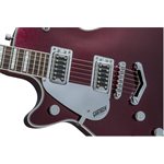 GRESTCH - G5220LH Electromatic® Jet™ BT Single-Cut with V-Stoptail, Touche en Laurier - gauchère - Dark Cherry Metallic