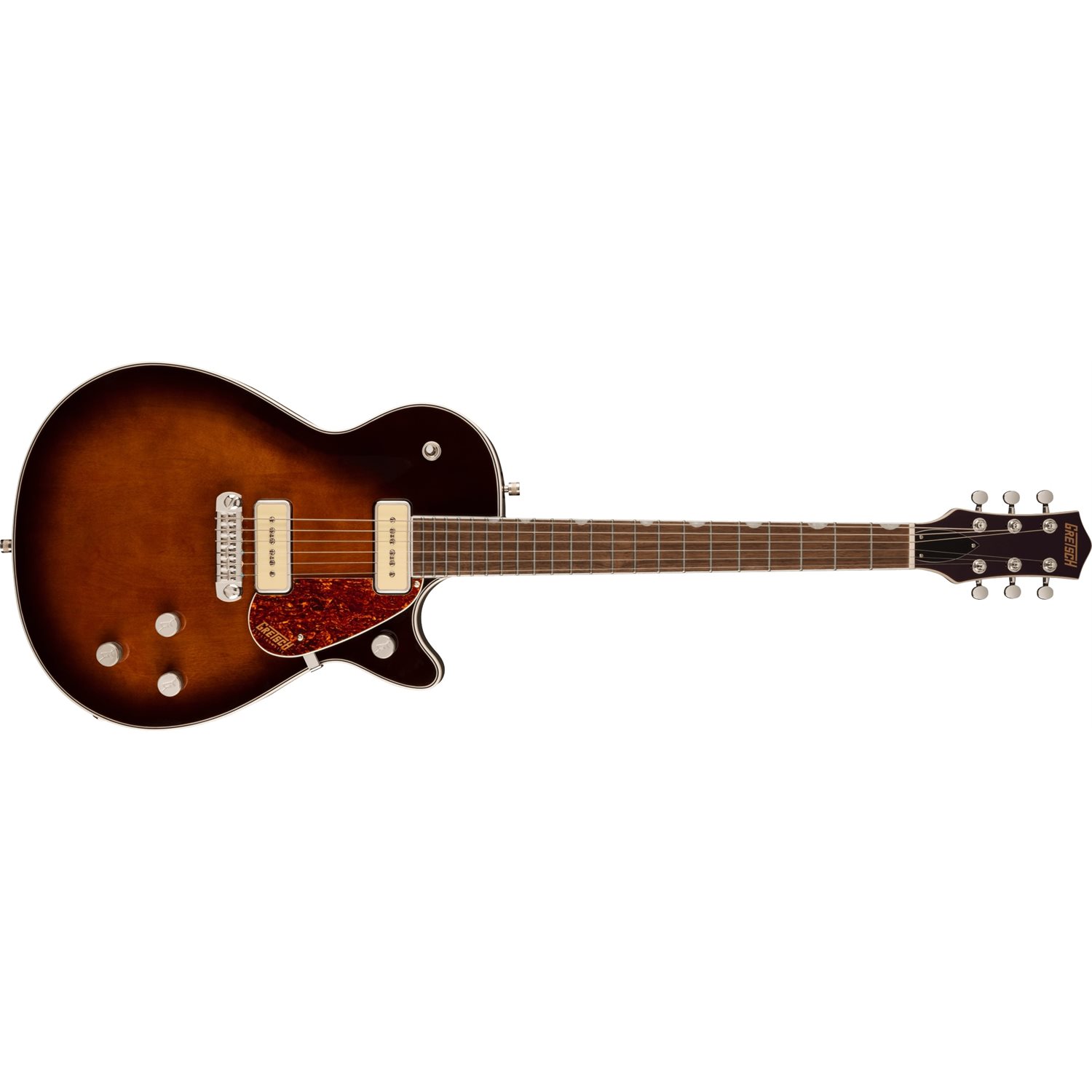 GRETSCH - G5210-P90 Electromatic® Jet™ Two 90 Single-Cut with Wraparound, Laurel Fingerboard - Single Barrel Burst