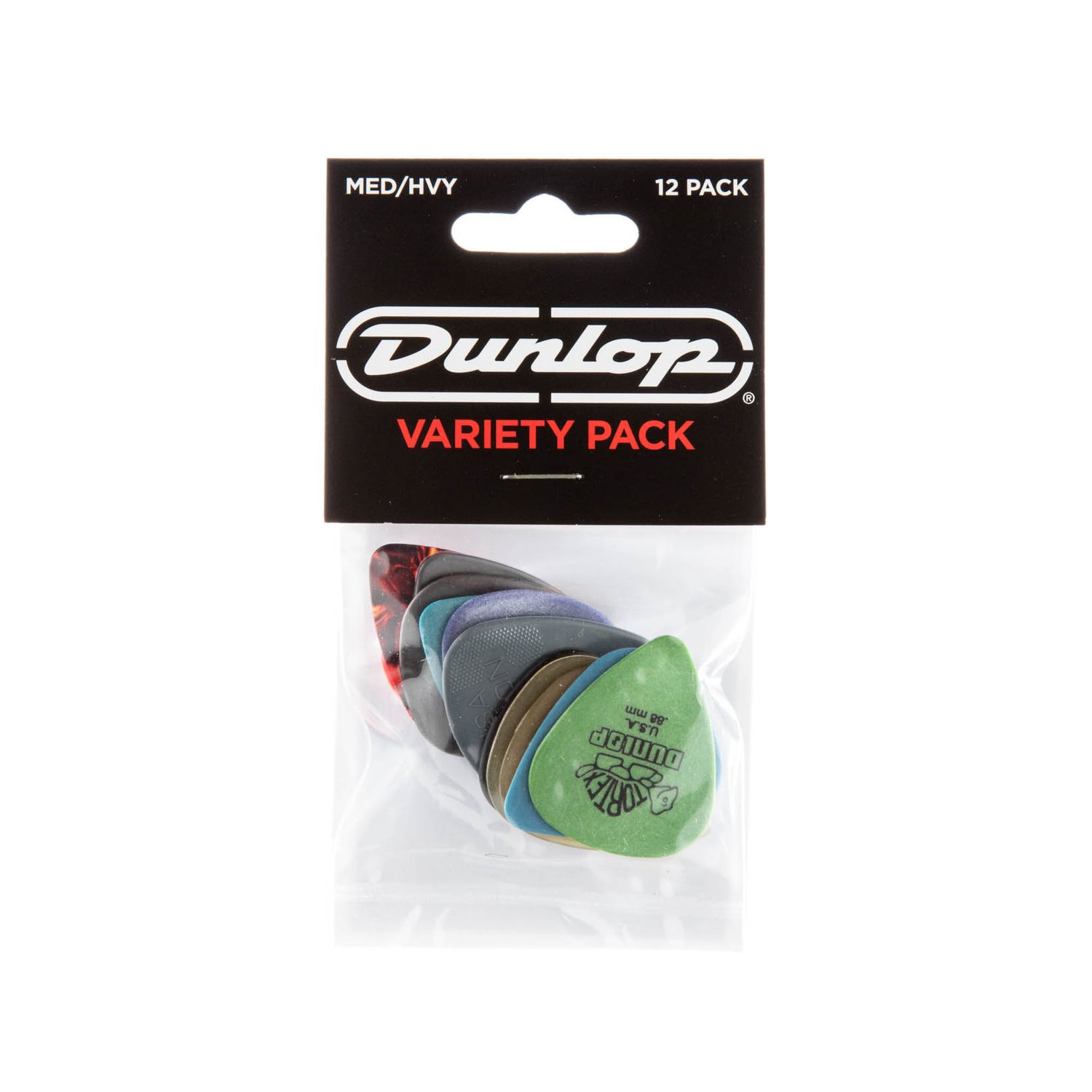 DUNLOP - PVP102 - MD / HV VARIETY PACK - Médiators pour guitare