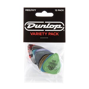 DUNLOP - PVP102 - MD / HV VARIETY PACK - Médiators pour guitare