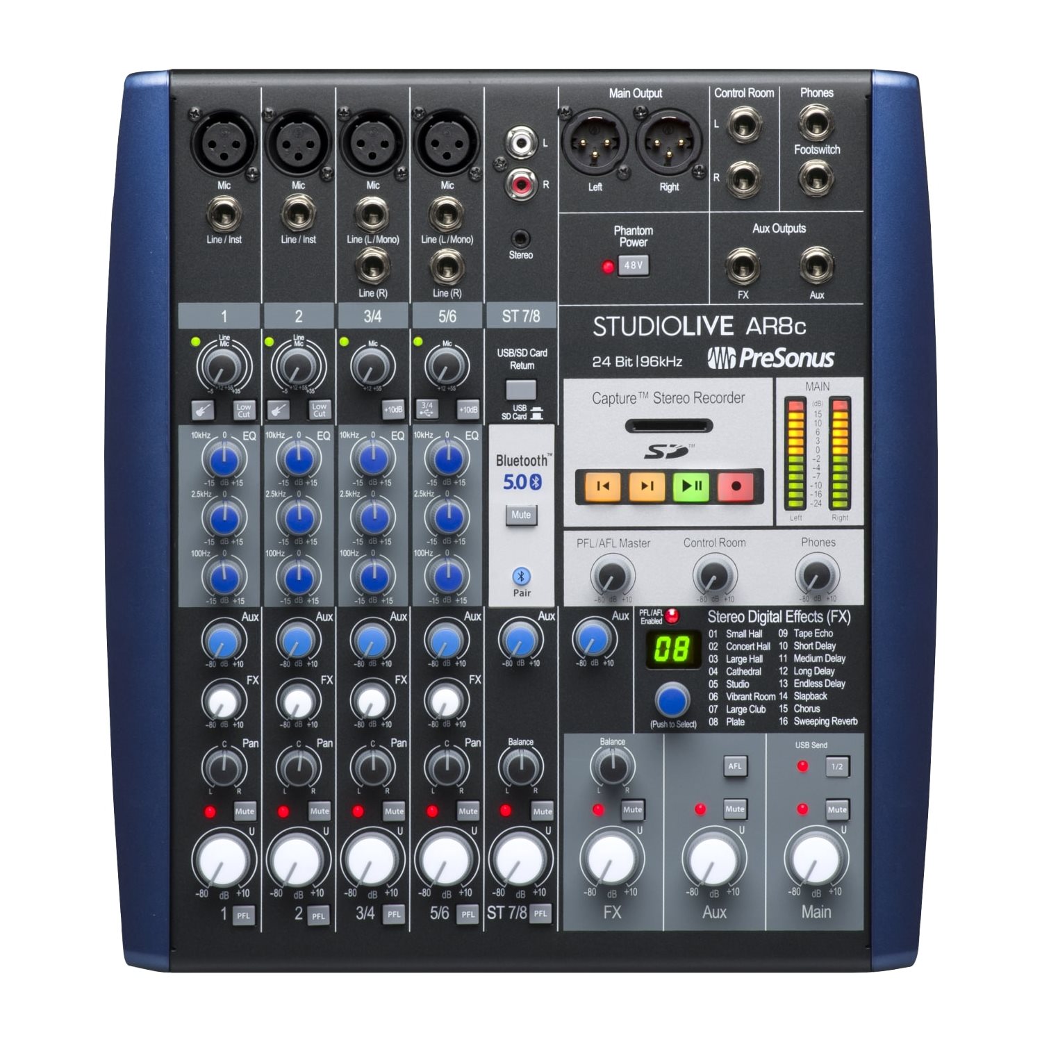 PRESONUS - StudioLive® AR8c Hybrid Mixer - Blue