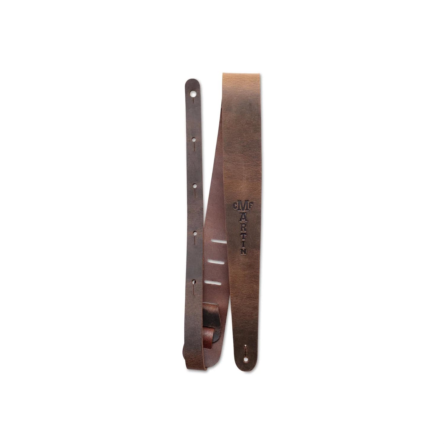 MARTIN - brown leather strap - 2''