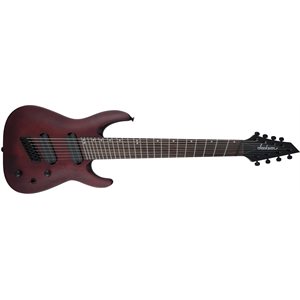 JACKSON - X Series Dinky™ Arch Top DKAF8 MS, Touche en Laurier, Multi-Scale - Stained Mahogany