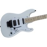 JACKSON - X Series Signature Adrian Smith SDXM, maple fingerboard - Snow White with White Pickguard