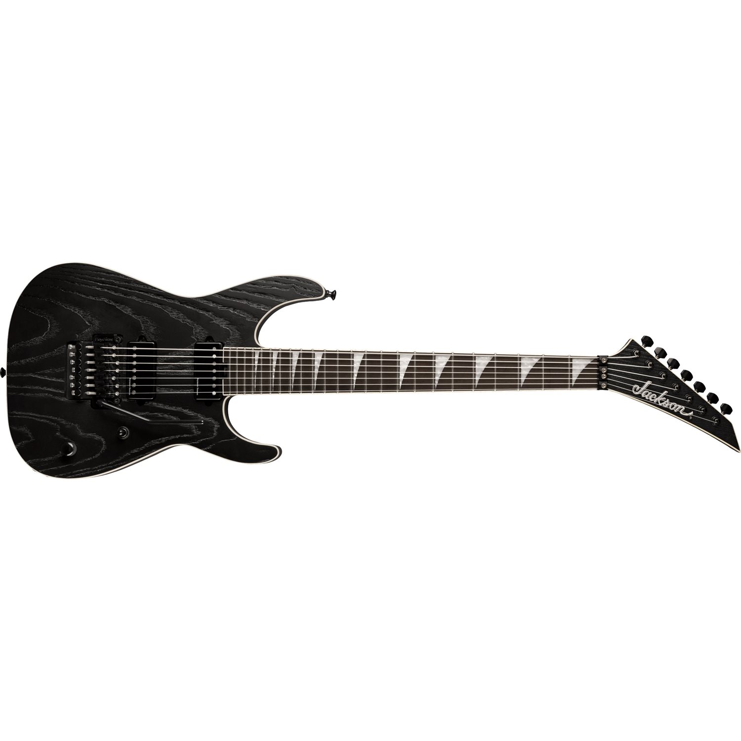 JACKSON - Pro Series Signature Jeff Loomis Soloist™ SL7, Touche en ébène - noir satin