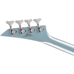 JACKSON - X Series Concert™ Bass CBXDX IV M, touche en érable - Ice Blue Metallic