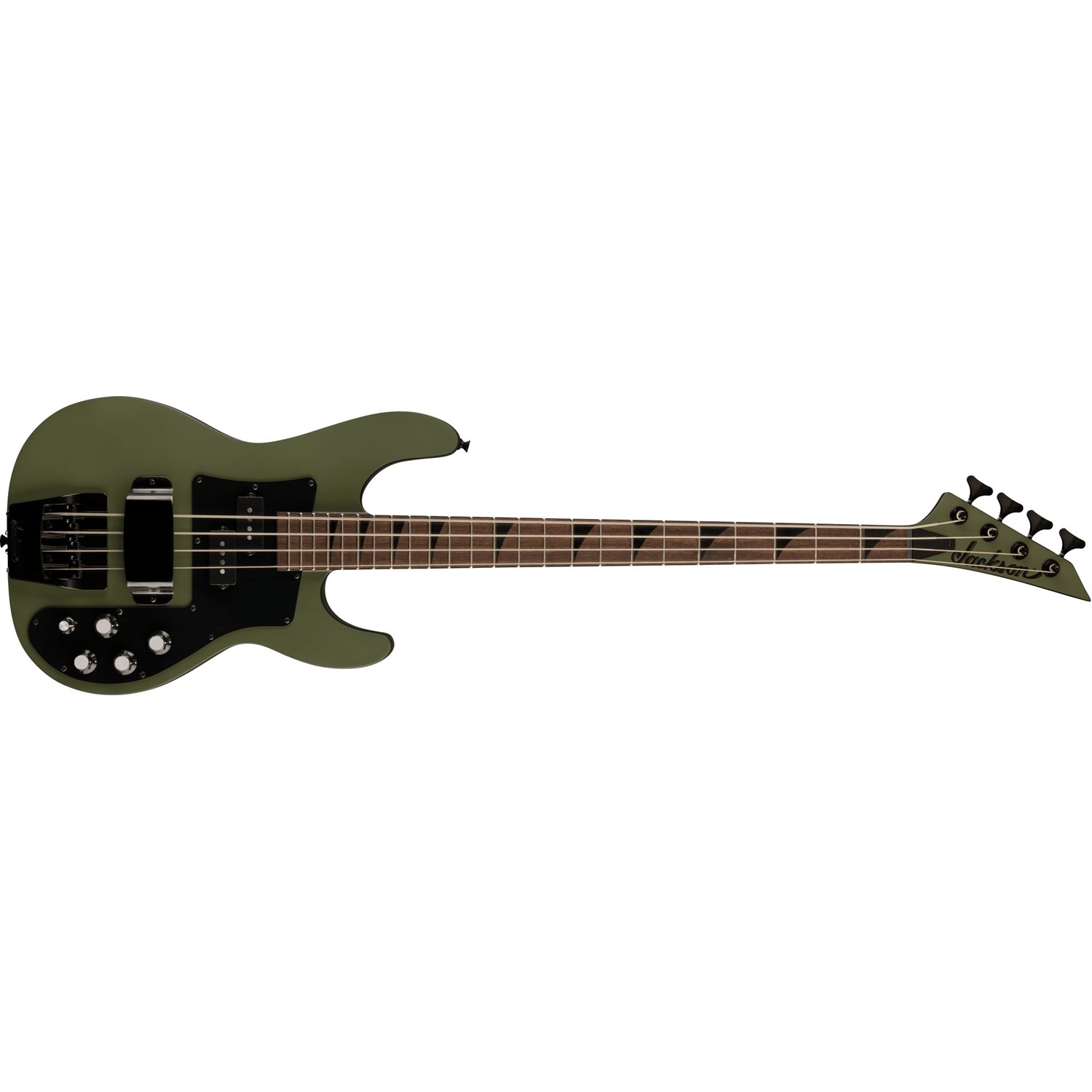 JACKSON - X Series Concert™ Bass CBXDX IV, touche en laurier - Matte Army Drab