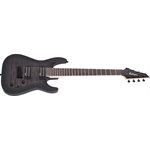 JACKSON - Guitare électrique Dinky® Arch Top JS22Q-7 DKA HT de la série JS, Touche en amarante - 7 cordes - Transparent Black Burst