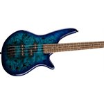 JACKSON - JS Series Spectra Bass JS2P, touche en Laurier - Blue Burst