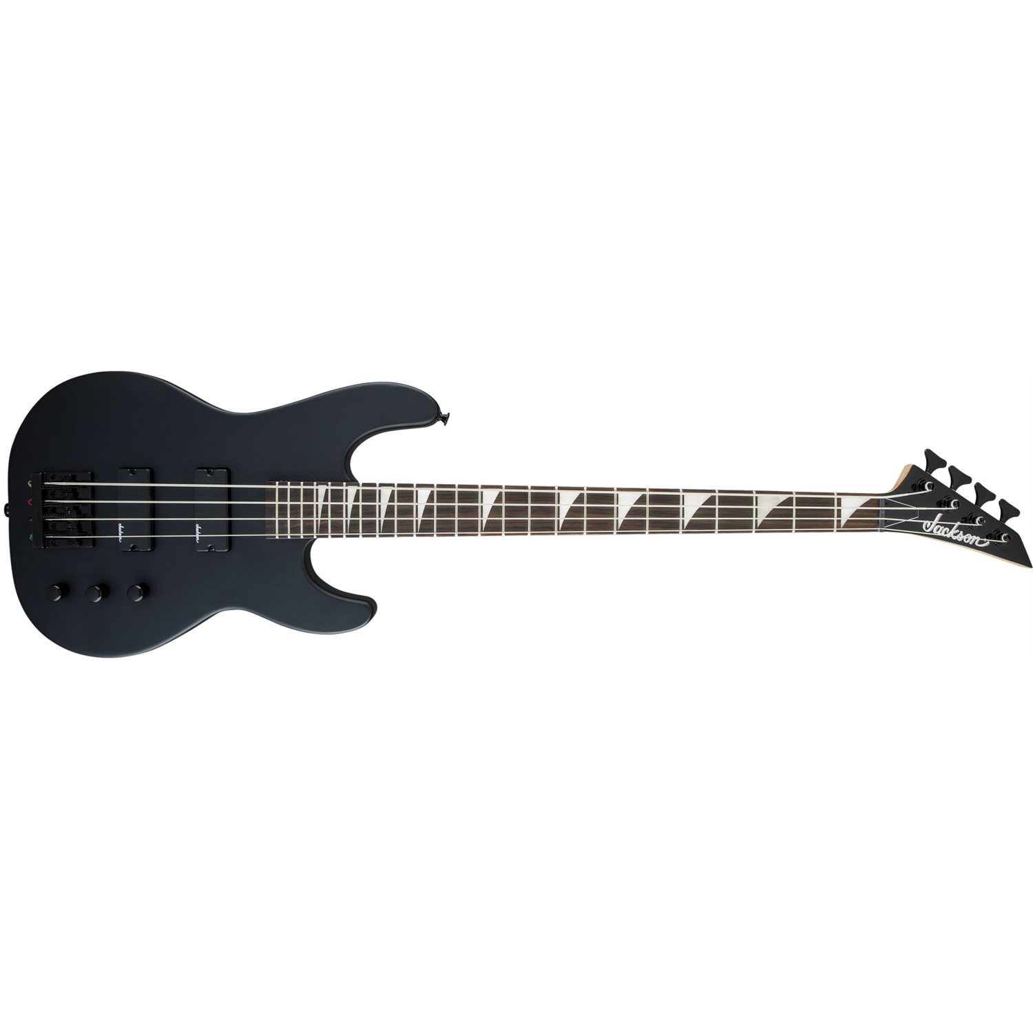 JACKSON - JS Series Concert™ Bass JS2, touche en amarante - Noir satiné