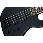 JACKSON - JS Series Concert™ Bass JS2, touche en amarante - Noir satiné