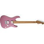 CHARVEL - Pro-Mod DK24 HH 2PT CM, Touche en Erable Caramélisé - Brume Bordeaux Satiné