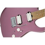 CHARVEL - Pro-Mod DK24 HH 2PT CM, Touche en Erable Caramélisé - Brume Bordeaux Satiné