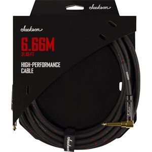 JACKSON - Cable Jackson® High Performance, Noir et rouge - 21.85' (6.66 m)