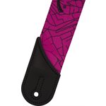 JACKSON - Cracked Mirror Strap - Pink, 2"