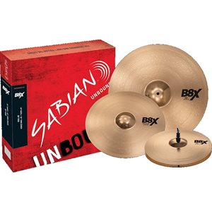 SABIAN - 45003X - B8X 3-Piece Performance Set - 14 / 16 / 20