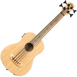 KALA - U-Bass Bamboo Acoustic-Electric Bass Ukulele - Natural
