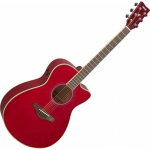 YAMAHA - FSCTA RR - Folk / Concert TransAcoustic ACOUSTIC ELECTRIC GUITAR - RUBY RED