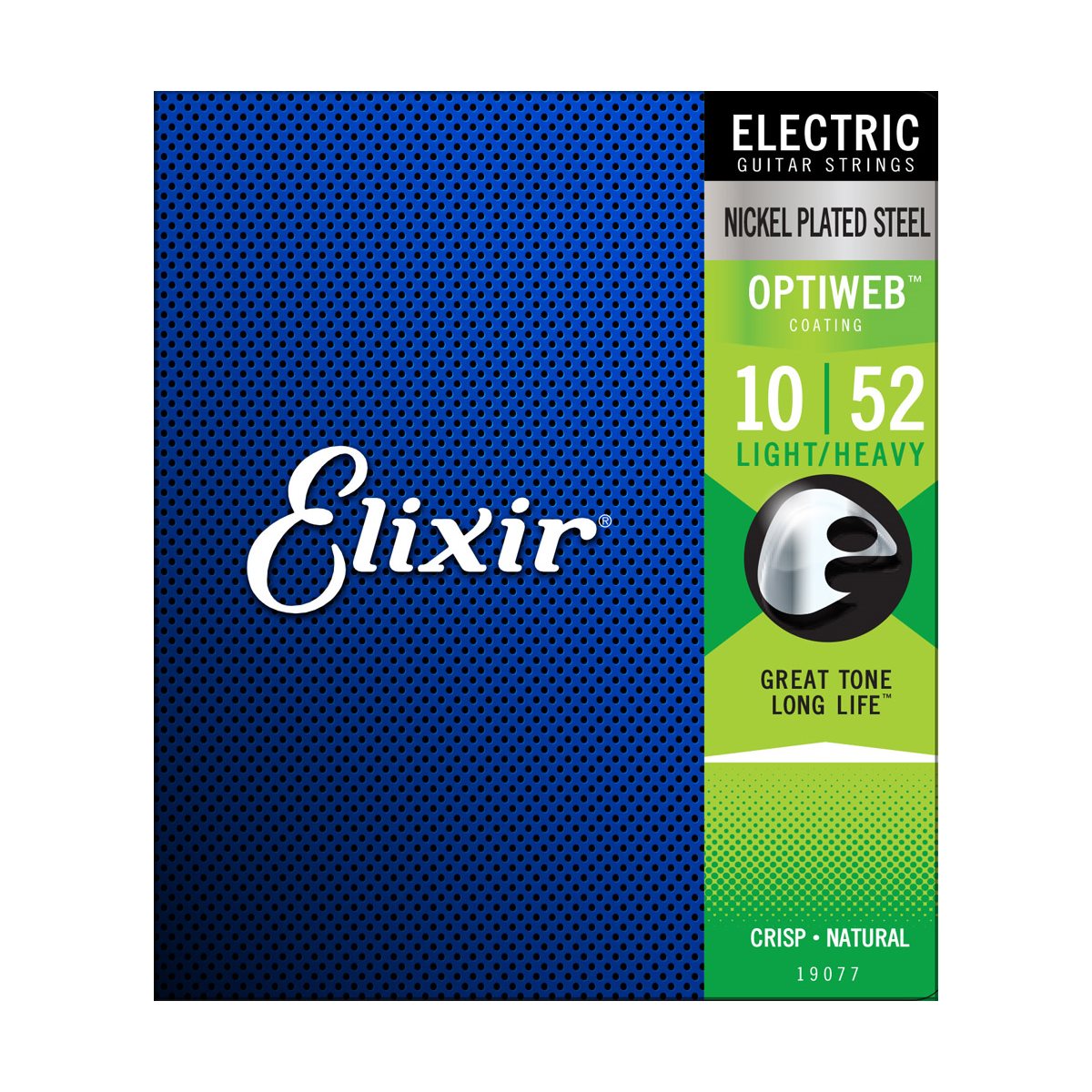 ELIXIR - 19077 - Electric Guitar Strings - Optiweb - 10-52