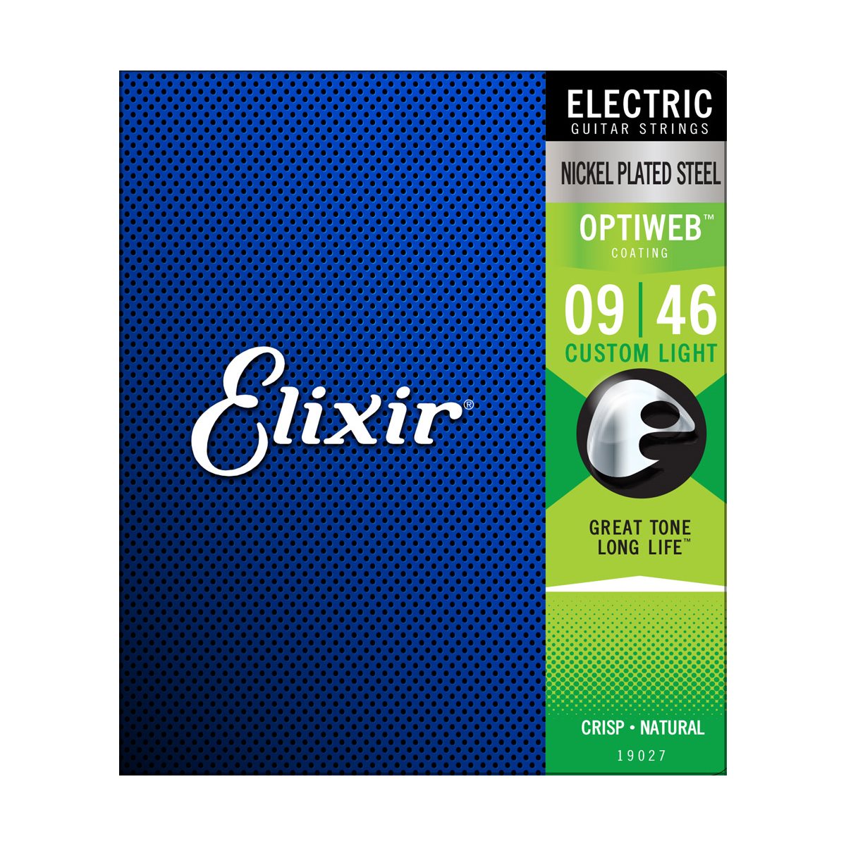 ELIXIR - 19027 - Electric guitar strings - Optiweb - 9-46