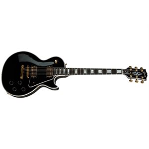 GIBSON - Les Paul Custom avec Touche en ébène - Ébène