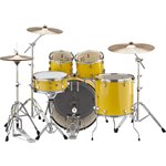 YAMAHA - RYDEEN - 5-PIECE DRUM KIT WITH HARDWARE (22,10,12,16,SNARE) - MELLOW YELLOW