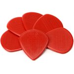 DUNLOP - 471P3N - DUNLOP - 471P3N - NYLON MAX-GRIP JAZZ III GUITAR PICKS - RED - 6-PACK