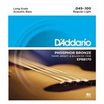 D'ADDARIO - EPBB170 - acoustic bass strings - 4-string - 45-100