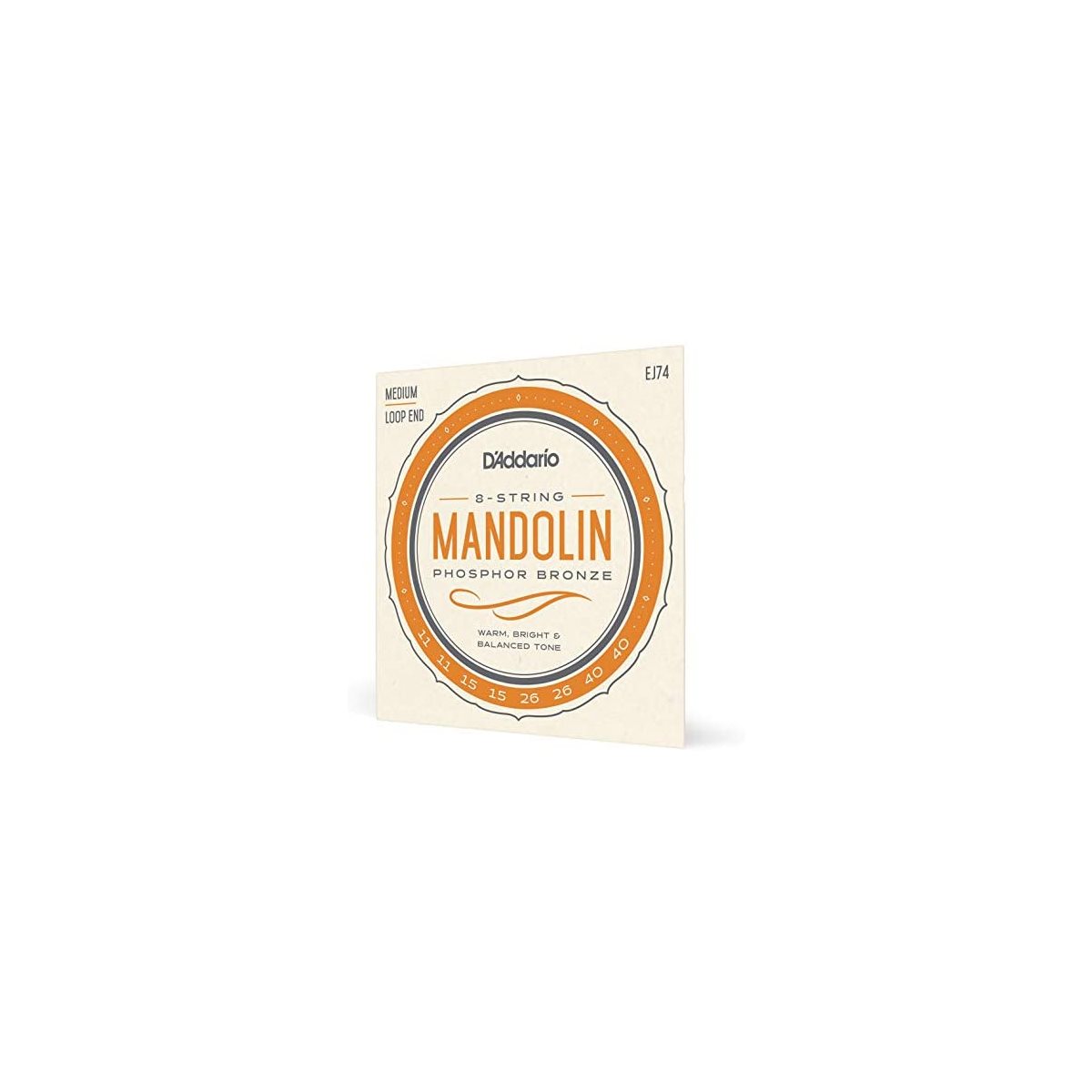 D'ADDARIO - EJ74 - Mandoline strings - 11-40