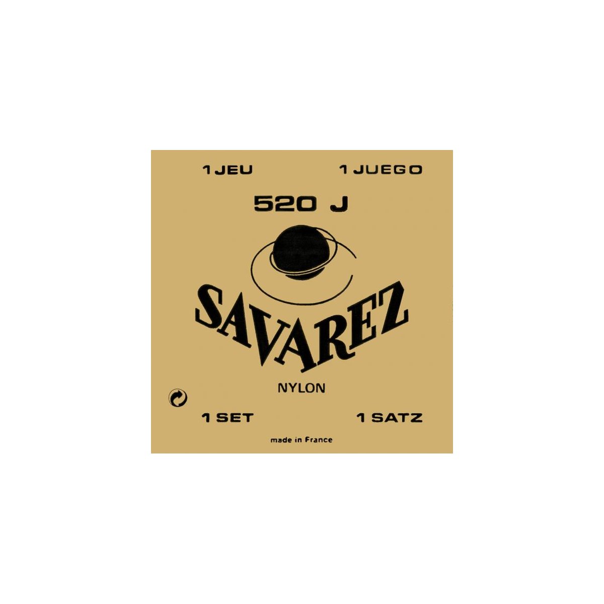 SAVAREZ - 520J - CLASSICAL GUITAR STRINGS - HIGH TENSION