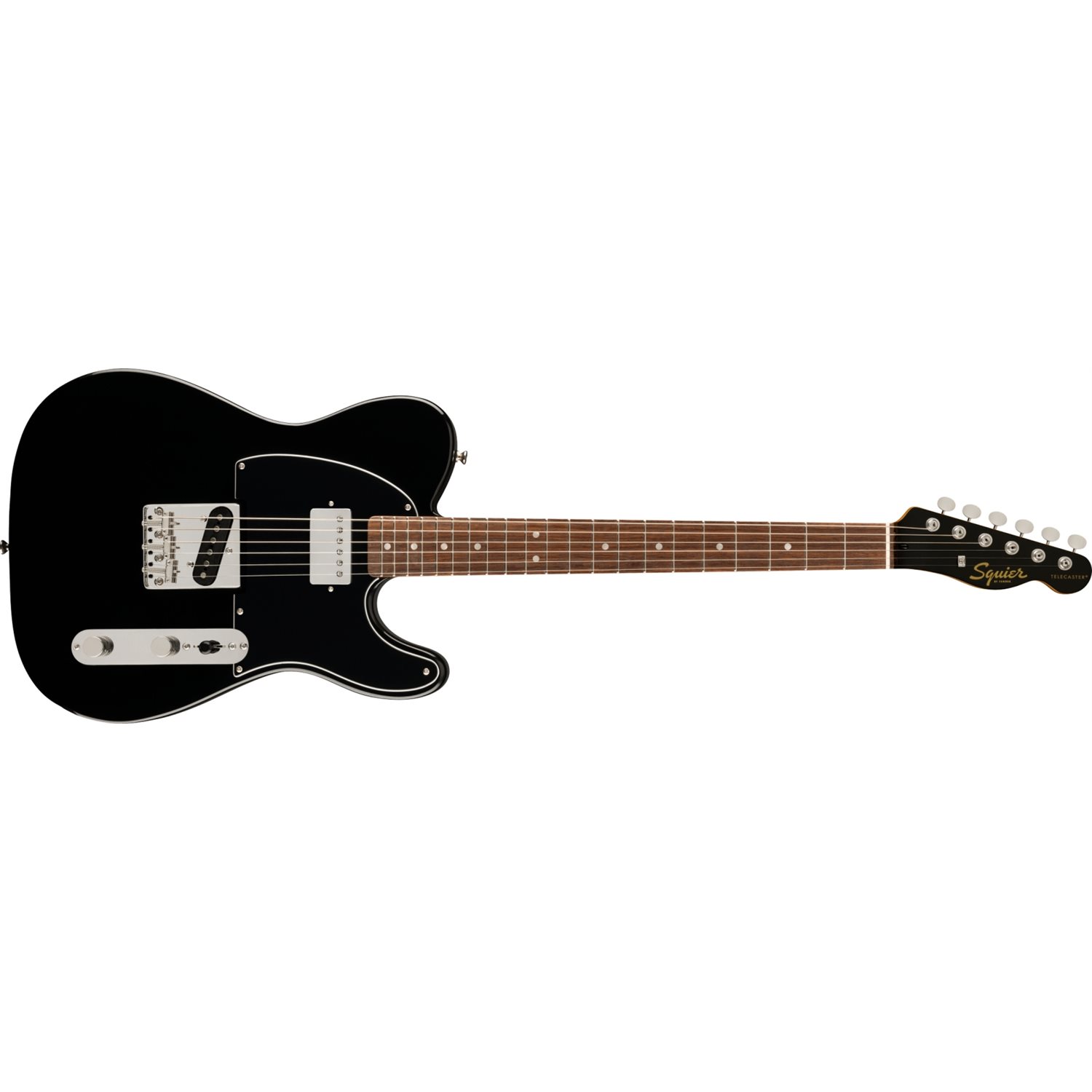 FENDER - Limited Edition Classic Vibe™ '60s Telecaster® SH, Laurel Fingerboard, Black Pickguard, Matching Headstock - Black