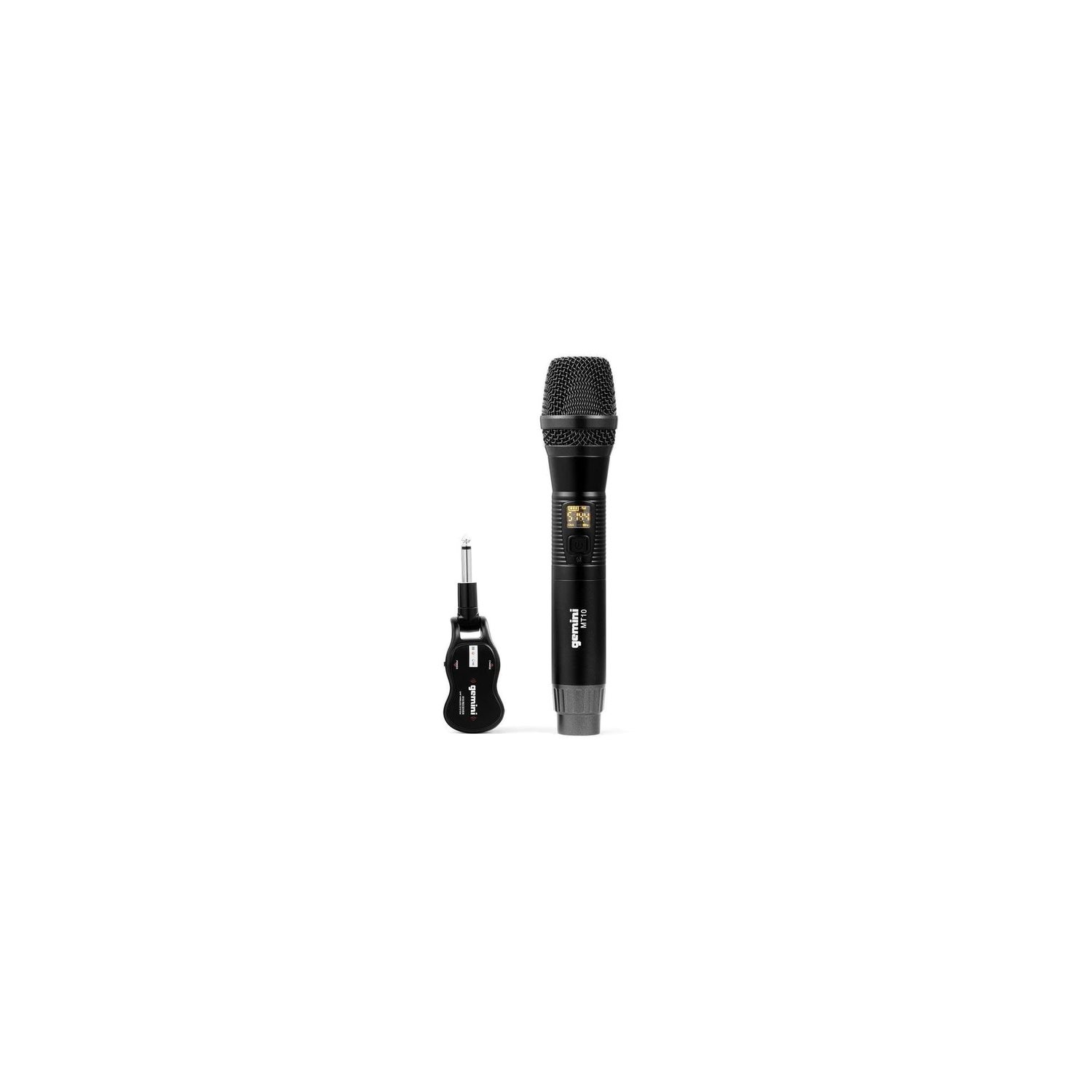 GEMINI - GMU-M100 - Système de microphone sans fil UHF portable avec récepteur