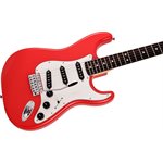 FENDER - Limited International Color Stratocaster®, Touche en palissandre, fabriquée au Japon - Morocco Red