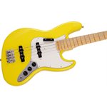 FENDER - Limited International Color Jazz Bass®, Touche en érable, Touche en érable, fabriquée au Japon - Monaco Yellow