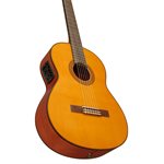 YAMAHA - CGX122MS - Guitare classique électrique-acoustique CGX122MS à table en épinette massive