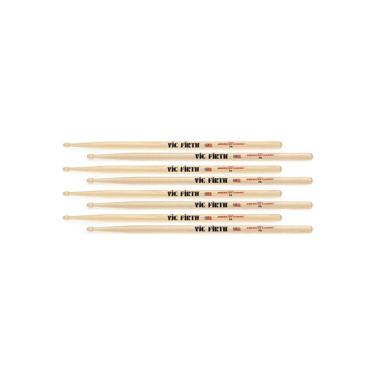 VIC FIRTH - AMERICAN CLASSIC® 7A - 4 pack