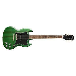 EPIPHONE - Guitare Électrique SG Classique P-90 - Worn Inverness Green