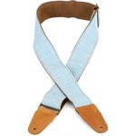 LEVY'S - M7DM-LTB - Denim Guitar Strap, Denim Series - Light Blue