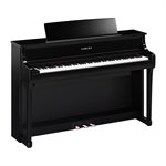 YAMAHA - CLP875 - Clavinova Digital Piano - Polished Ebony