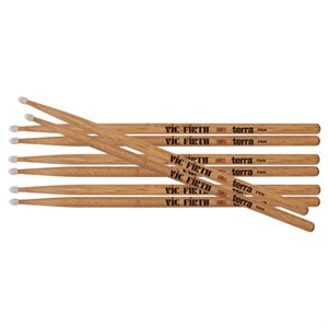 VIC FIRTH - AMERICAN CLASSIC® - 7A nylon - TERRA SERIES - 4 pack