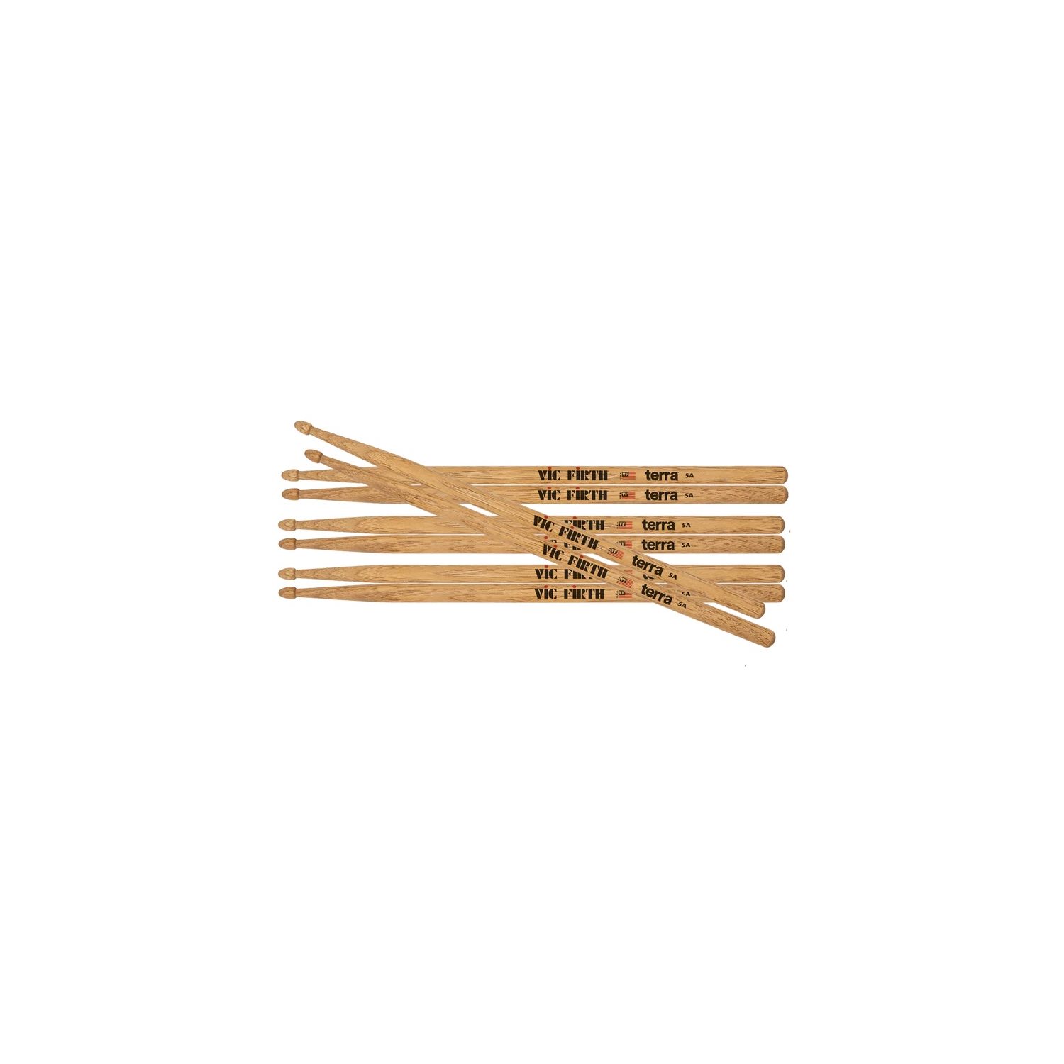 VIC FIRTH - AMERICAN CLASSIC® - 5A - TERRA SERIES - 4 pack