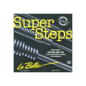 LABELLA - SS45CB - 6 string electric bass strings - Super Steps - medium scale - 29-128