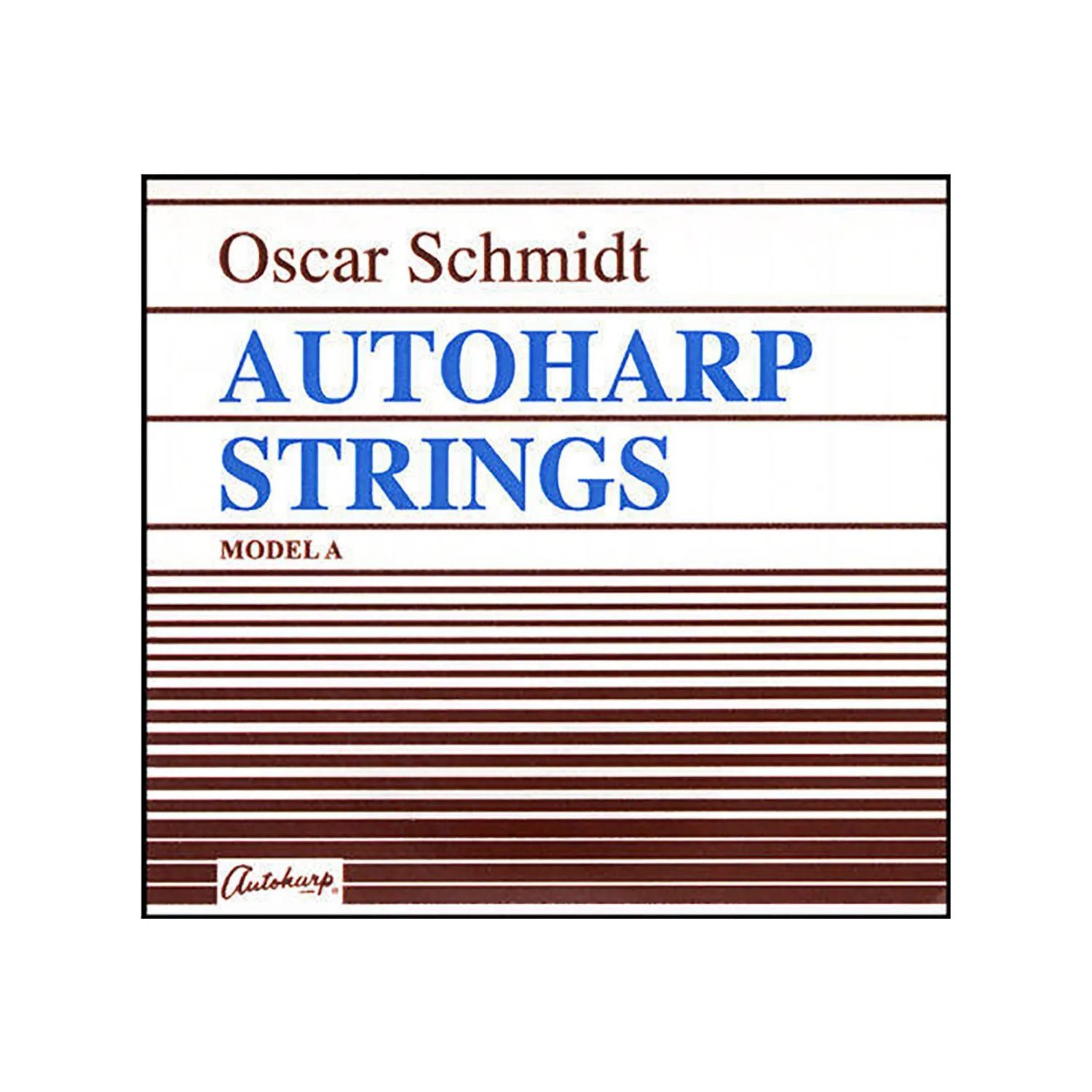 OSCAR SCHMIDT - ASA - Jeu de cordes pour autoharpe modèle A