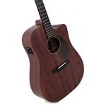 SIGMA - DMC-15E+ - guitare acoustique Dreadnought cutaway - Naturel