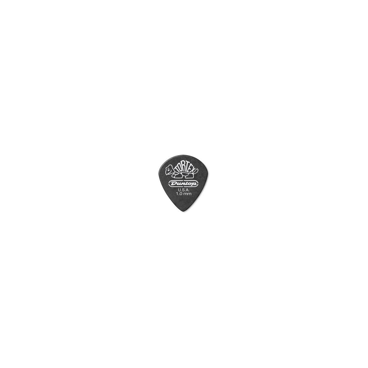 DUNLOP - 482P1.0 - Pitch Black Jazz 1.0mm - paquet de 12