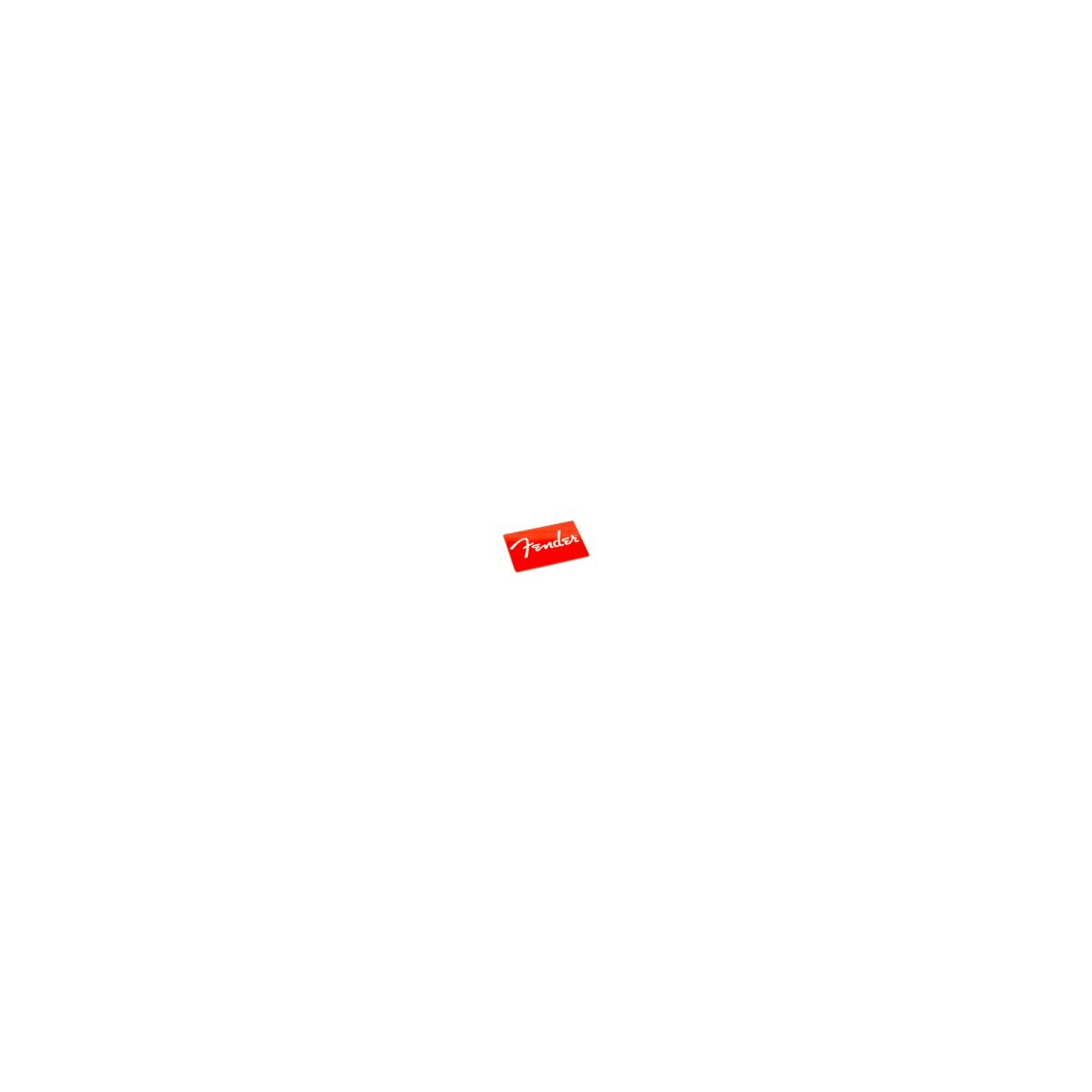 FENDER - aimant avec logo fender rouge